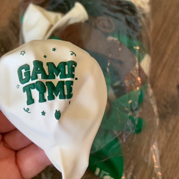 First Year Down First Birthday Football Theme Party Supplies - Picture 4 of 7